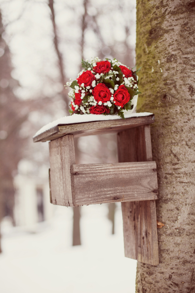 Die Winterhochzeit - Der Brautstrauss im Winter Wonderland