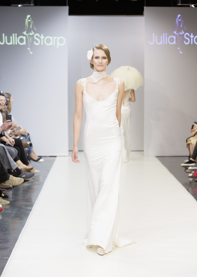 Elegant und nachhaltig: Couture-Brautkleider von Julia Starp - Brautkleid Jill aus der Kollektion 2017 von Julia Starp