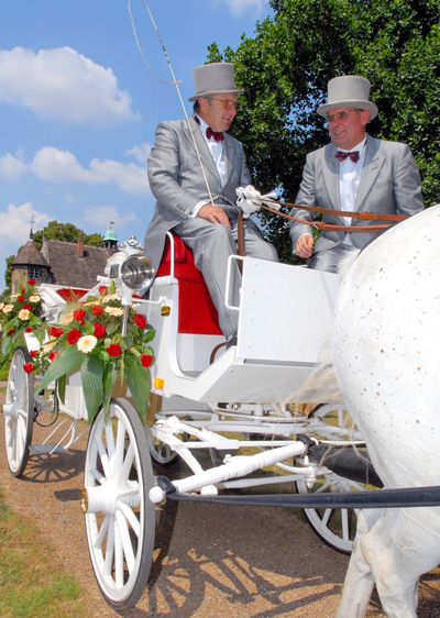 Hochzeitsfahrzeuge und Kutschen - Traumhafte Brautkutsche