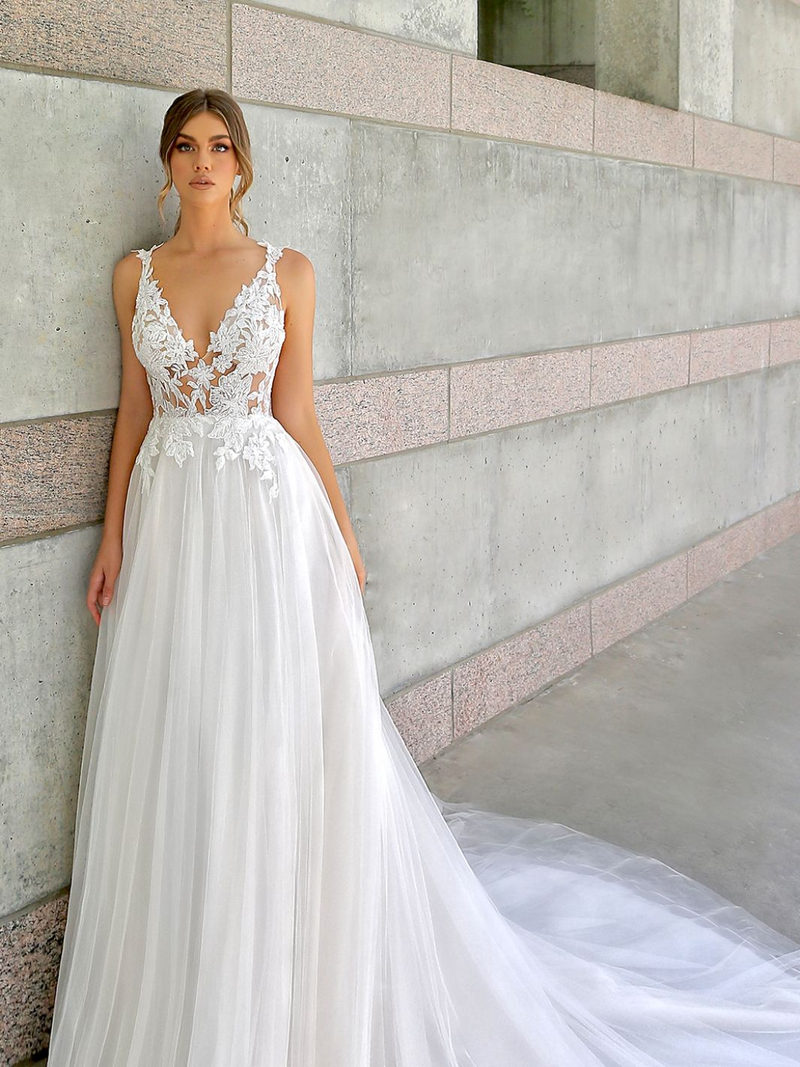 Enzoani Brautkleider aus der Kollektion 2021 - enzoani brautkleid kollektion Beautiful BT20 26 front 1