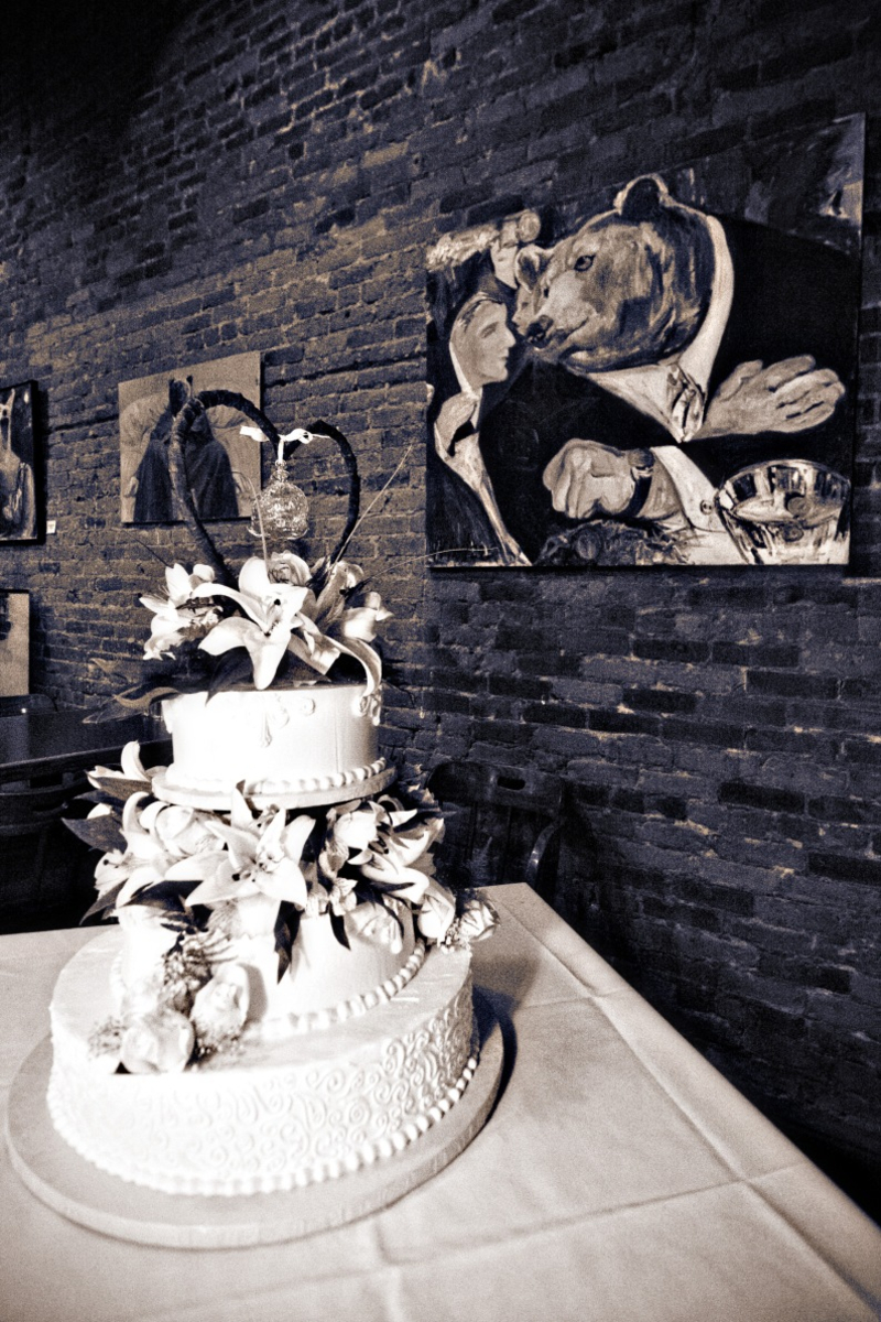 Blickfang Hochzeitstorte - Hochzeitstorte