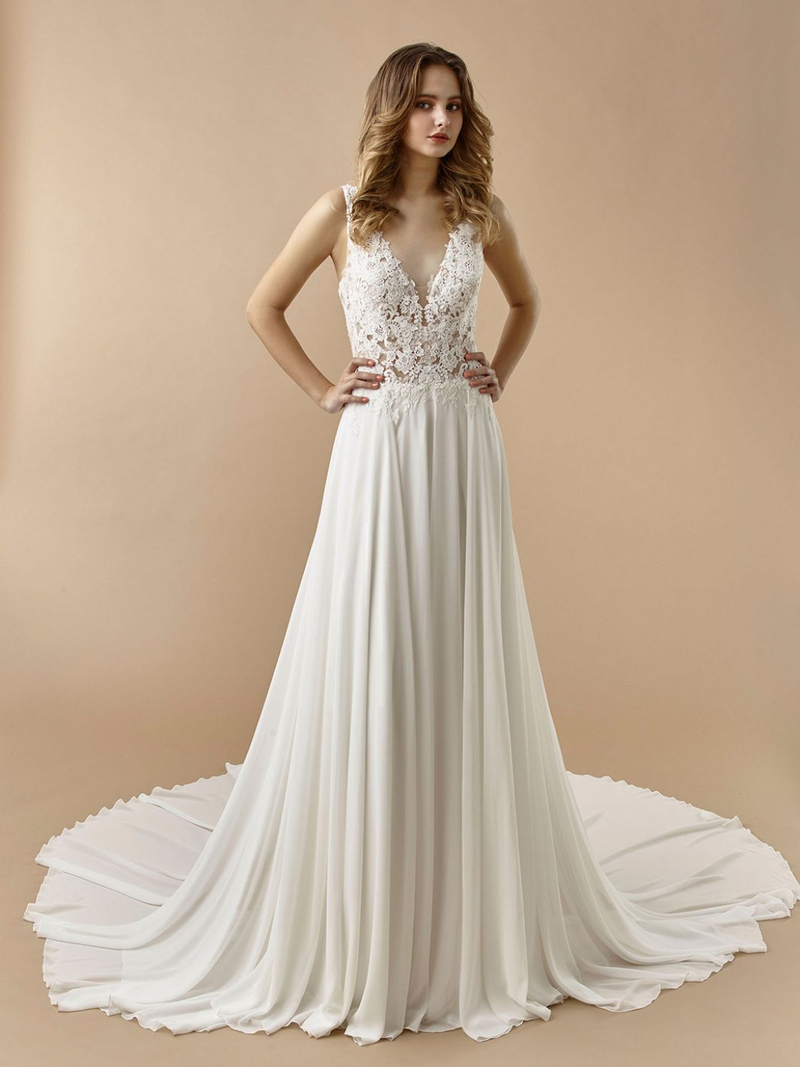 Enzoani Brautkleider aus der Kollektion 2021 - enzoani brautkleid kollektion Beautiful BT20 06 front