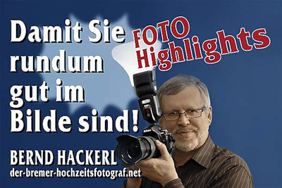 Bernd HACKERL der Bremer Hochzeitsfotograf aus Bremen