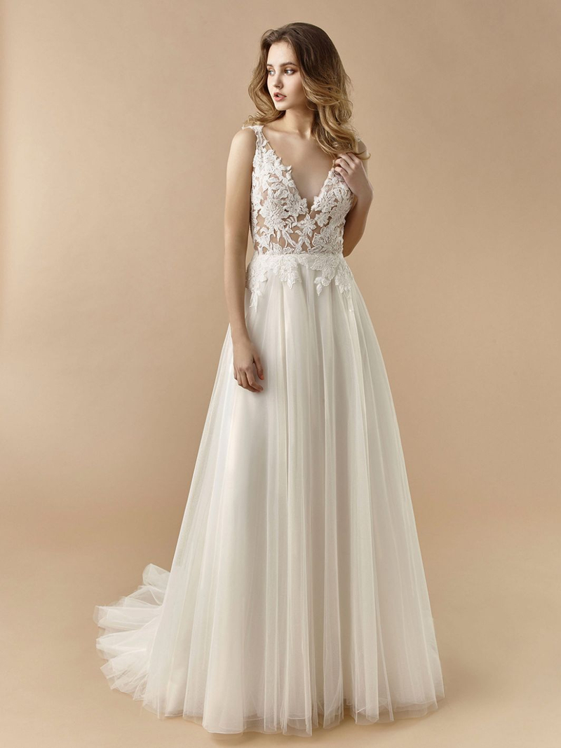 Enzoani Brautkleider aus der Kollektion 2021 - enzoani brautkleid kollektion Beautiful BT20 26 front