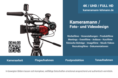 Kameramann / Foto- und Videodesign aus Groß Lindow